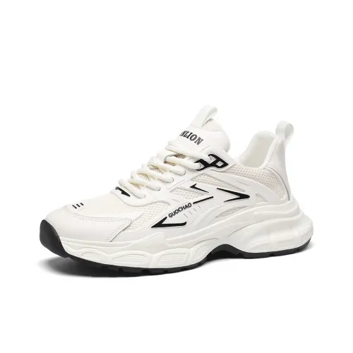 Tonlion Low Top Casual Shoes Men's Ecru