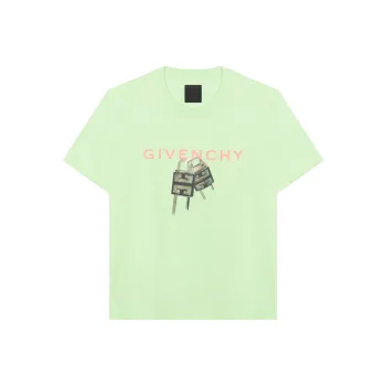 Givenchy T Shirts Men Green