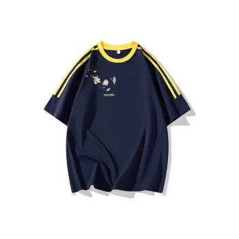 Caramella T Shirt Unisex Navy Blue
