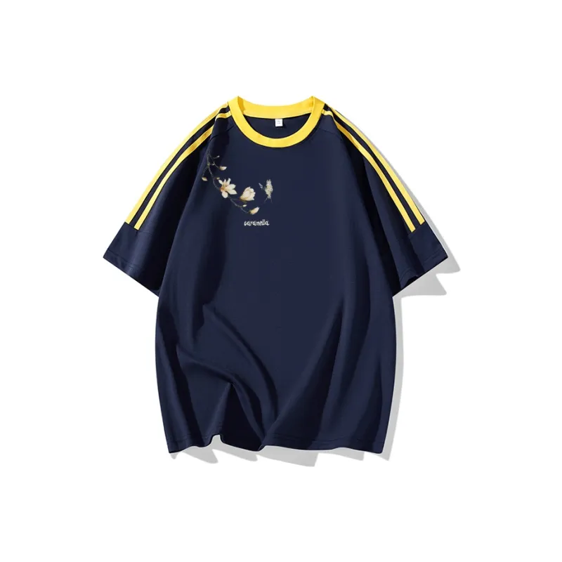 Caramella T Shirt Unisex Navy Blue-0