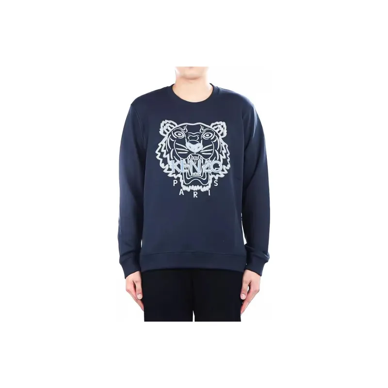 KENZO Sweatshirts Men Navy Blue-0