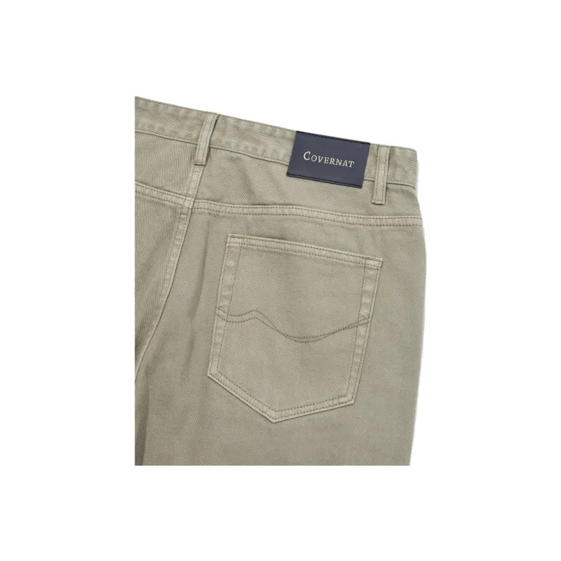 COVERNAT SS24 Jeans Men's Khaki-2