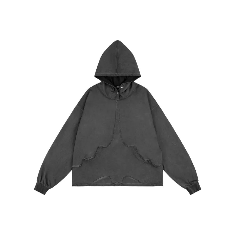 XINYINSU Sweatshirt Unisex Gray-0