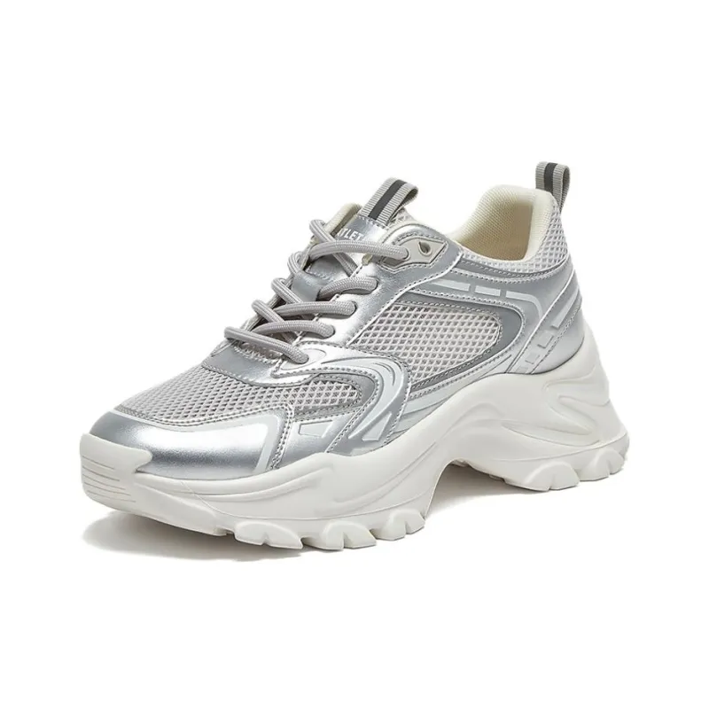 BATA Slip Resistant Low Top Chunky Sneakers Women's-5