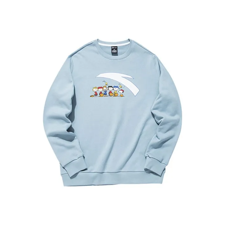 Anta Life Collection Sports Life Collection Sweatshirt Unisex Blue-0