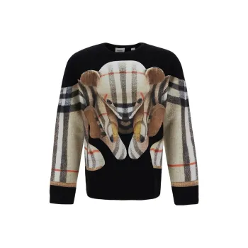Burberry Sweatshirts Men Black