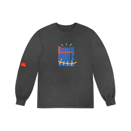 Travis Scott X McDonald's Smile L/S T Shirt