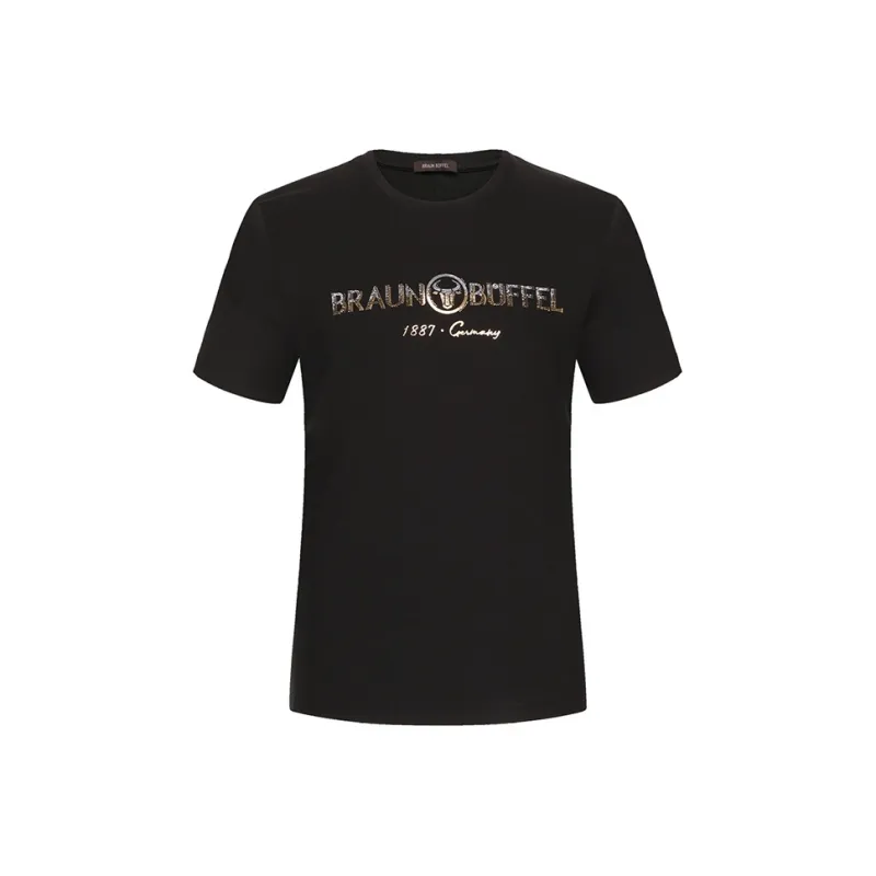 BRAUN BUFFEL T-Shirts Men-0