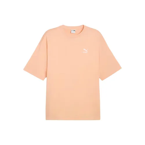 PUMA T Shirt Unisex Peach colored Soda