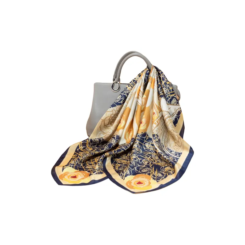 Shanghai Story 100% Polyester Silk Scarves Women's-68