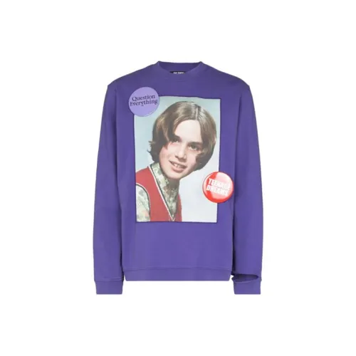 RAF SIMONS Graphic print Round Neck Sweatshirt