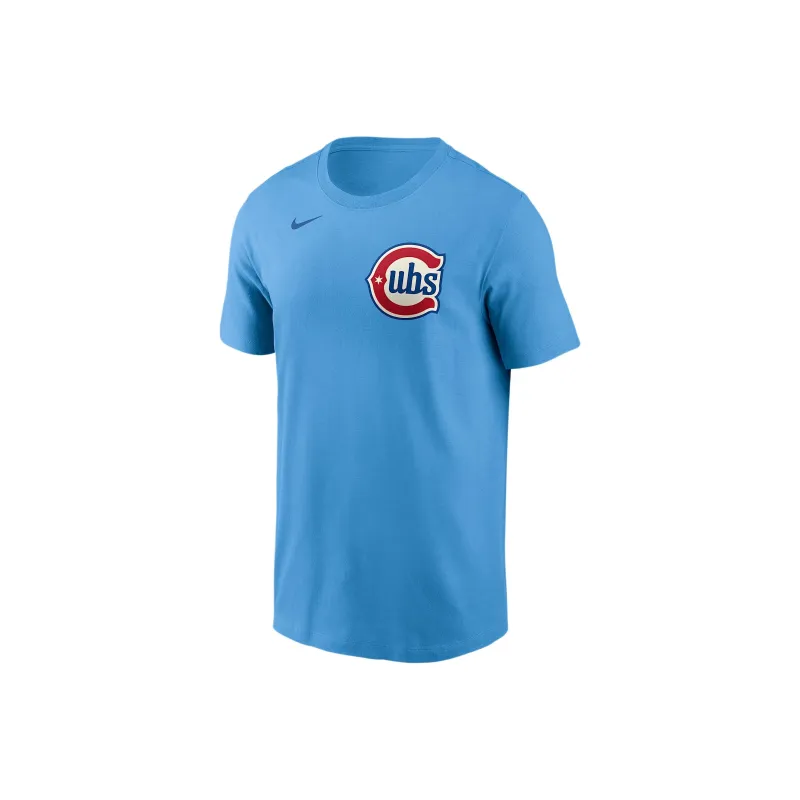 Nike Dansby Swanson Chicago Cubs Fuse Men's Nike Mlb T Shirt-0