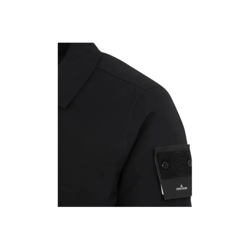 STONE ISLAND Logo Patch Zipped Jacket-2