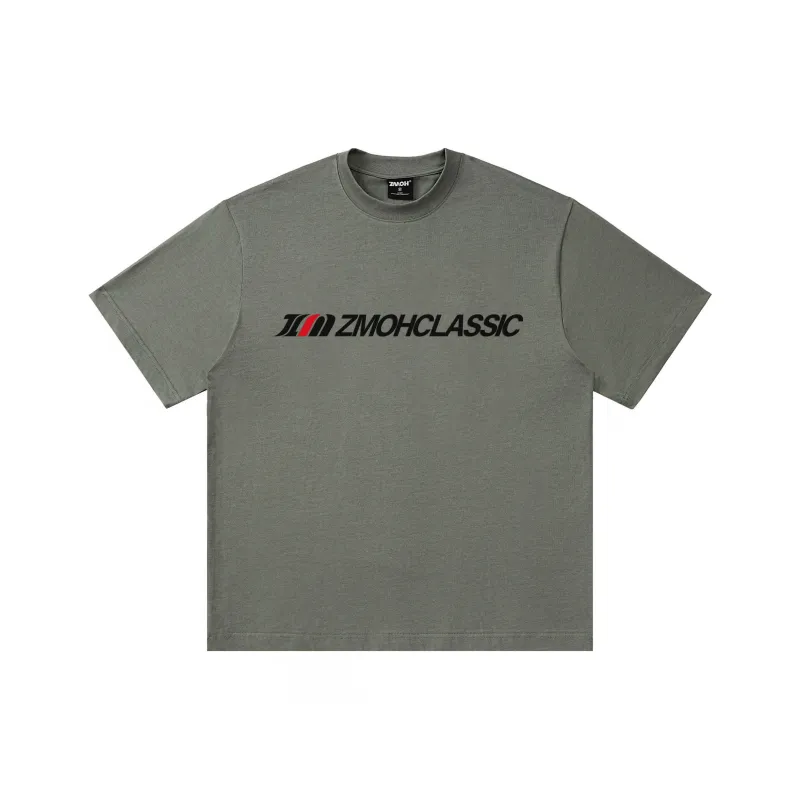 ZMOH T-Shirt Unisex Linen Brown-6