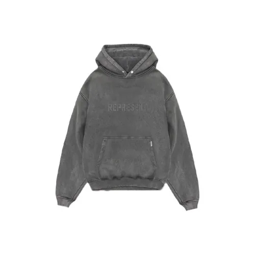 REPRESENT Sweatshirts Men Washed Gray