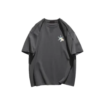 Cotton Shopping T Shirt Unisex Dark Gray