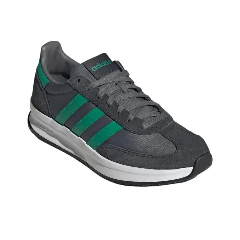 Adidas Run 72 Slip Resistant, Abrasion Resistant, Breathable Low Top Casual Shoes Men's Gray Green-1