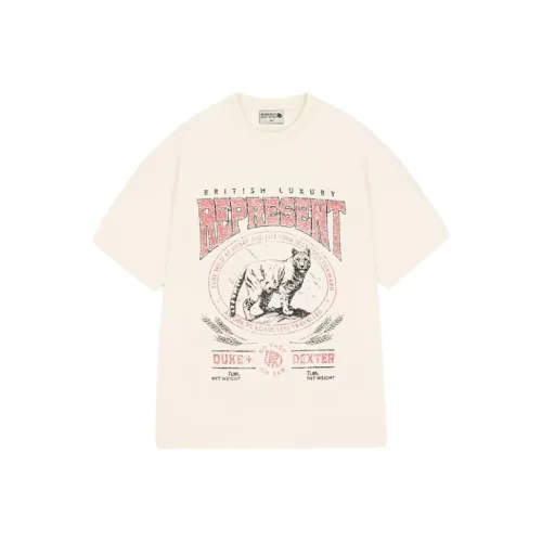 REPRESENT x DUKE DEXTER FW24 T Shirt Men's Ecru