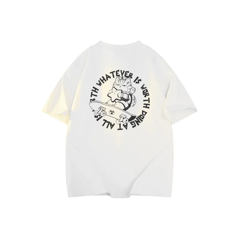 Supremo Cat T Shirts Unisex-2