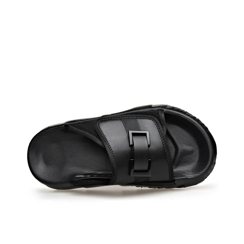 Romon Rubber Sole Slip Resistant Slide Slippers Men's-6