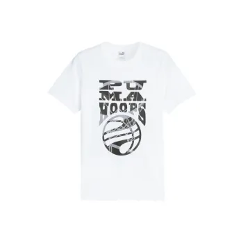 PUMA THE HOOPER T Shirt Men's White