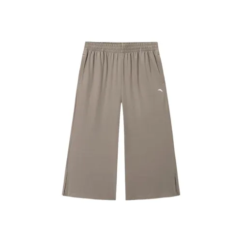 Anta Variety Training Collection Casual Shorts Women's Dark Shrub Green