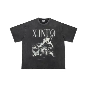 X INFO STUDIO T-Shirt Unisex Black