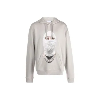 IH NOM UH NIT Black Mask Hoodie