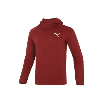 PUMA Logo Printing Sweatshirt Men's Deep Red