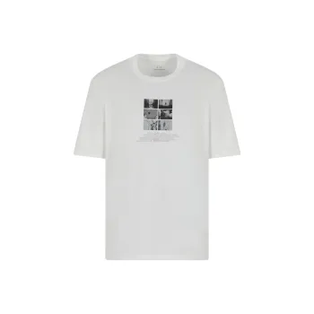 ARMANI EXCHANGEAE SS25 T Shirt Men's White