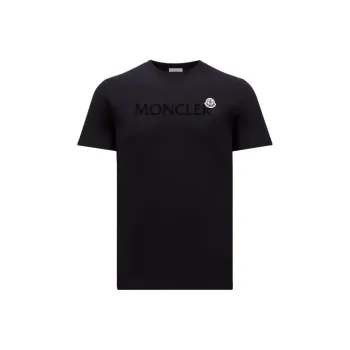 Moncler Logo Patch Short Sleeved T Shirt