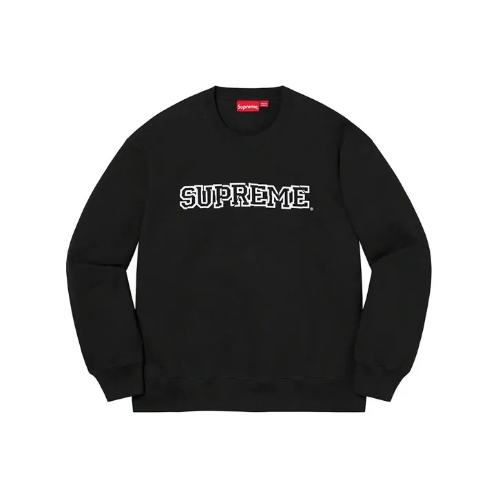 Supreme Shattered Logo Crewneck-0
