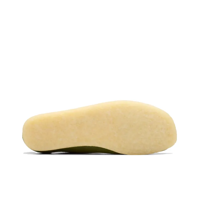 Clarks Wallabee Casual Single Shoes Women's Green-5