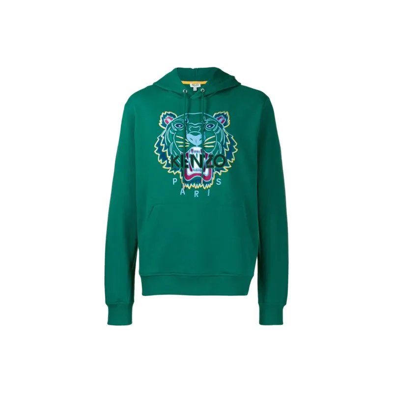KENZO Sweatshirts Men Dark Green-0