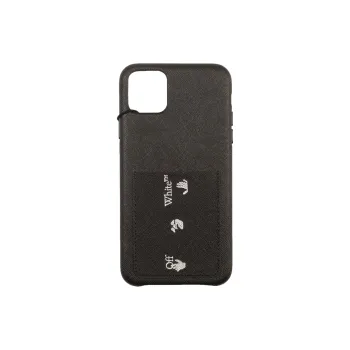 OFF WHITE Pc Material VIRGIL ABLOH Saffiano Phone Cases Compatibility IPhone 11 Pro Max Trendy And Cool