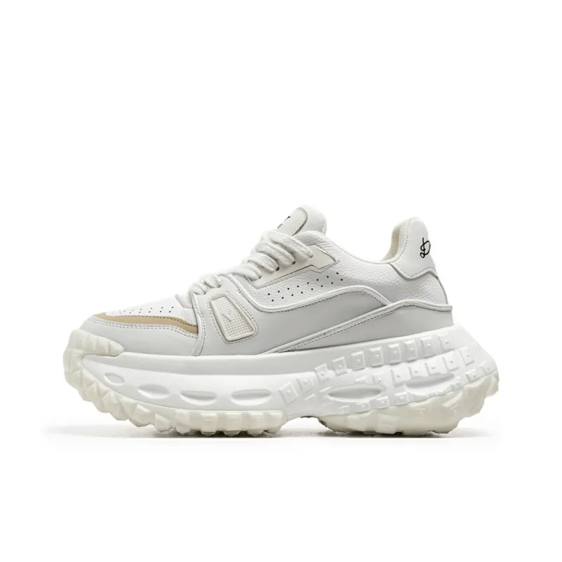 JANECO Anti Slip And Wear Resistant Breathable Low Top Chunky Sneakers Men's-14