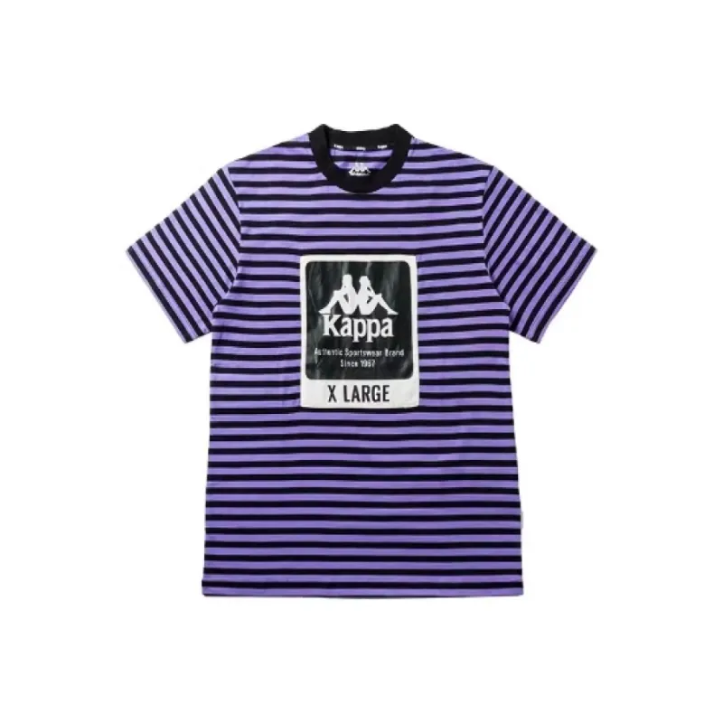 Kappa T Shirt Unisex Vibrant Purple-0