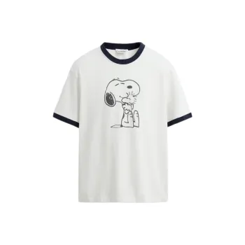 ZARA T Shirt Men's Frosted White