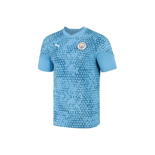 PUMA T-Shirts Men Light Blue