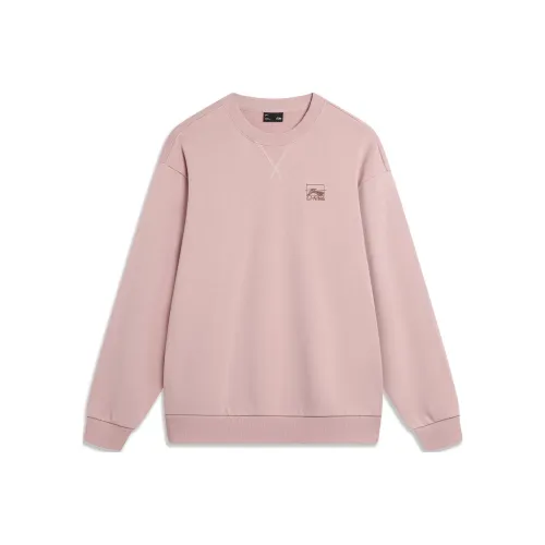 LiNing Sweatshirt Unisex First Love Pink
