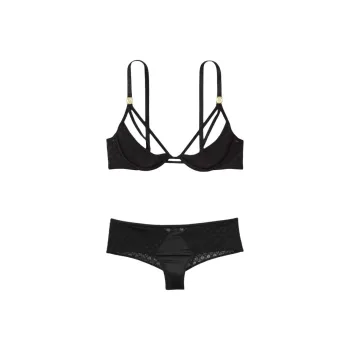 Victoria's Secret Underwear Set Women's Black