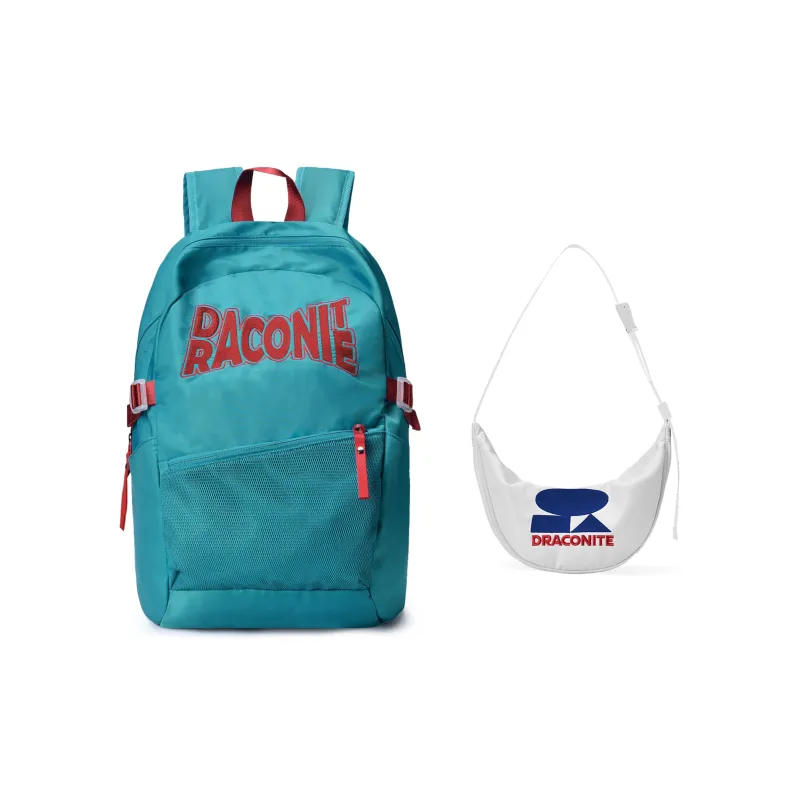 DRACONITE Polyester Backpack Regular Unisex Blue-63