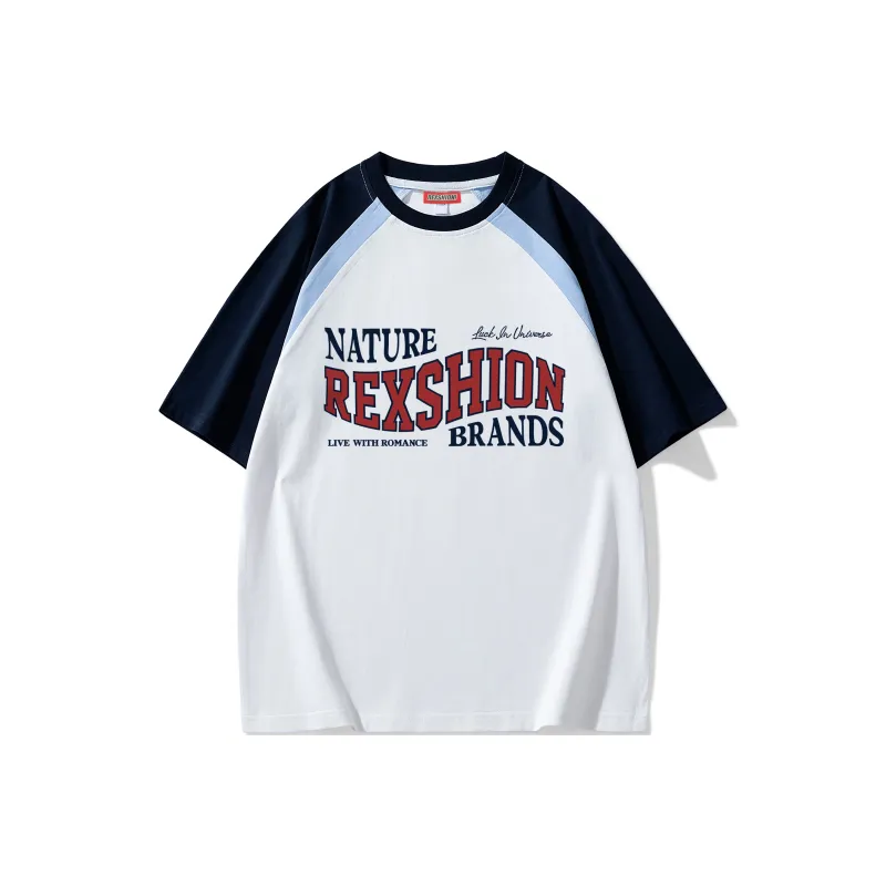 REXSHION T Shirt Unisex Navy Blue-2