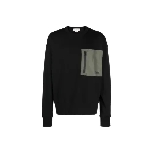 Alexander McQueen Logo Embroidered Crewneck Sweatshirt