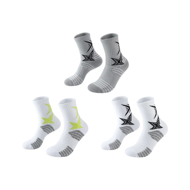 SEOBEAN Basketball Socks Unisex 3 Pack-20