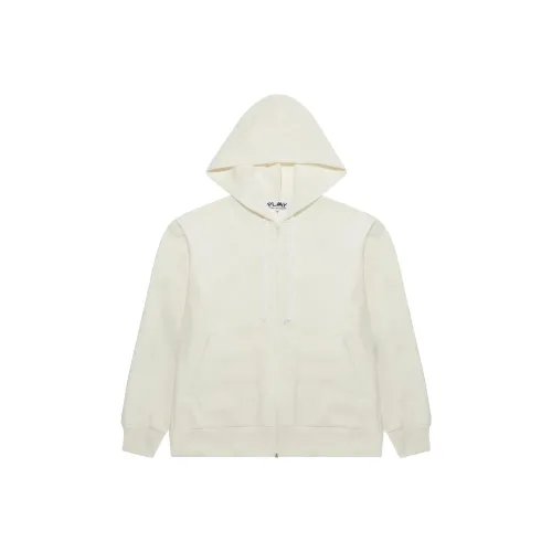 CDG Play Sweatshirt Men's White