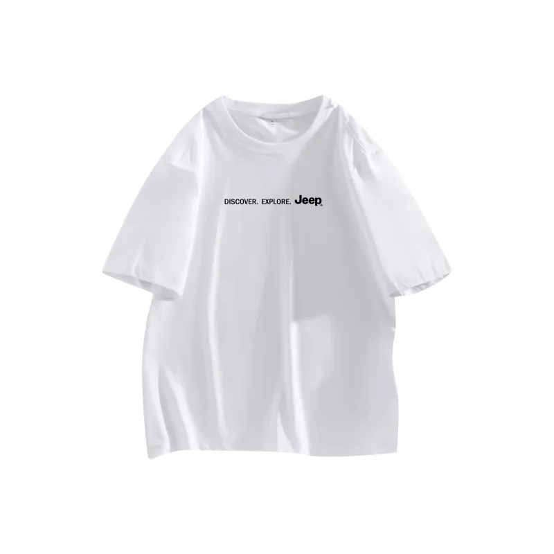 Jeep Lifestyle T Shirt Unisex White-0