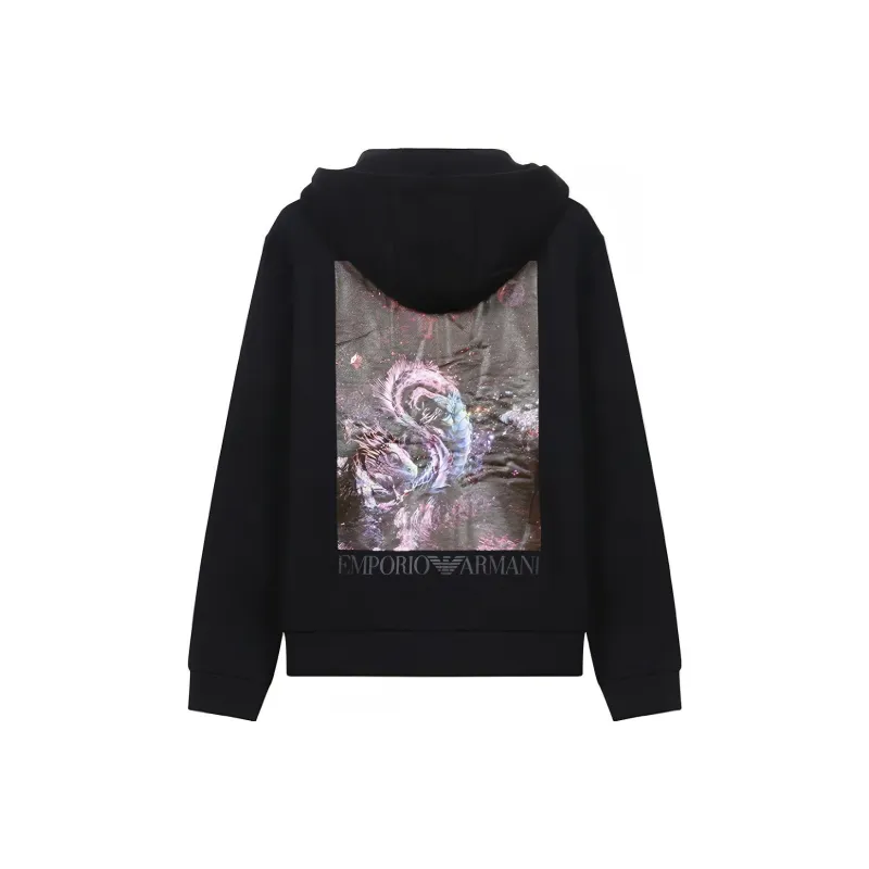 EMPORIO ARMANI Sweatshirt Men's Black-0