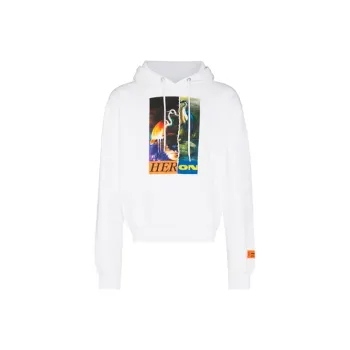 HERON PRESTON Split Herons Hoodie