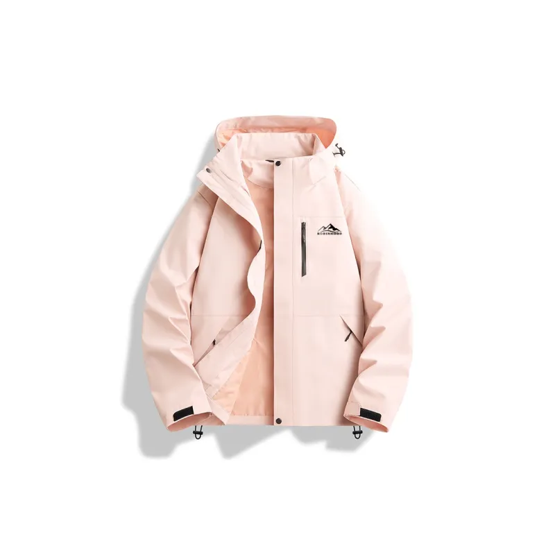ROBINHOOD Water Resistant Windproof Breathable Wear Resistant Warm Water Repellent Windbreaker Jacket Unisex-39